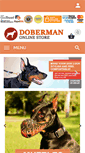 Mobile Screenshot of doberman-dog-breed-store.com